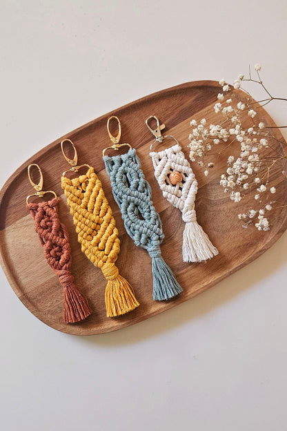 Porte-clé Lys - 2 couleurs