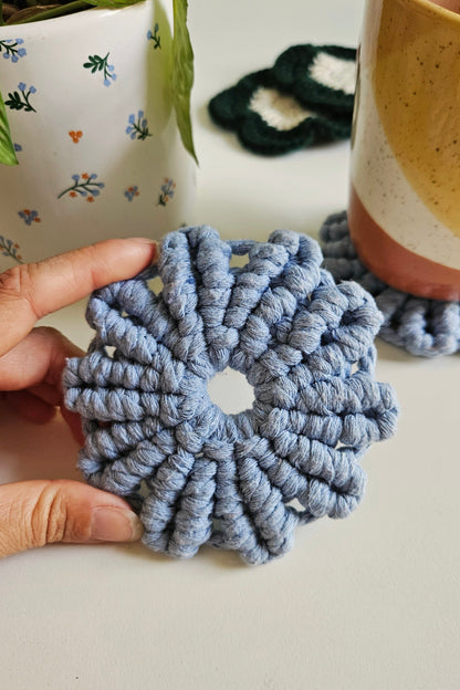 Sous-verre Iris - Bleu