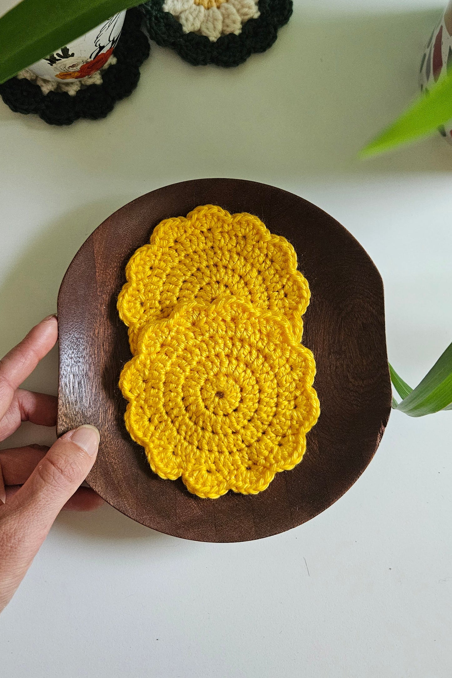 Sous-verre Mila - Jaune