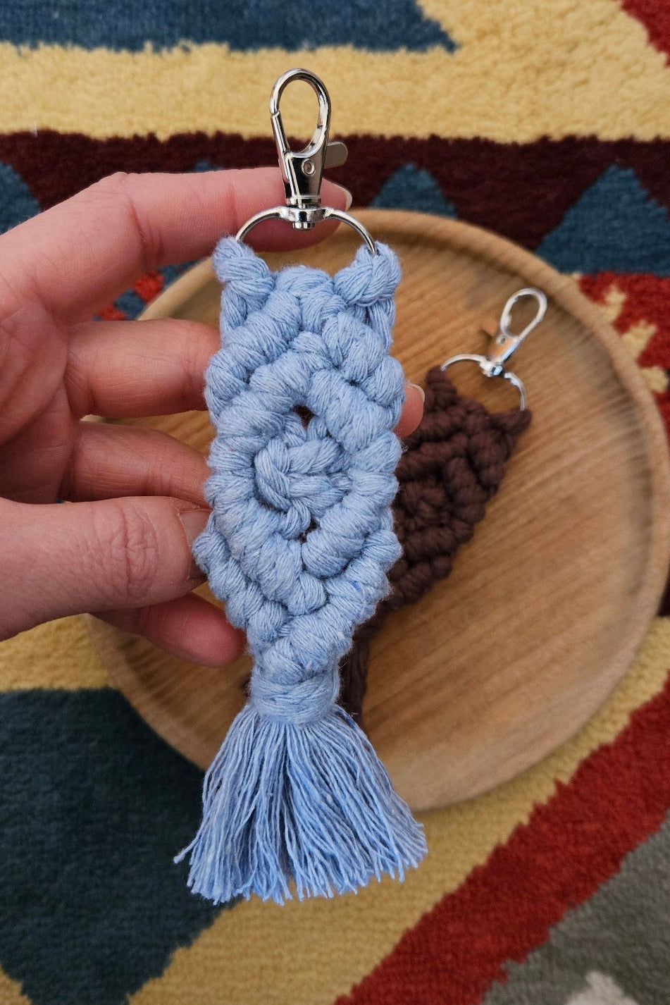 Porte-clé Lys - 2 couleurs