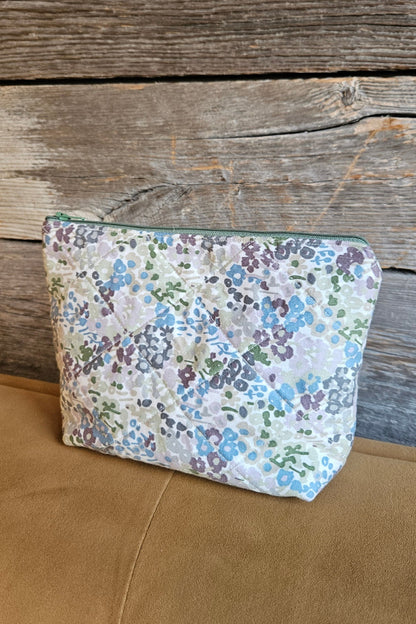 Trousse Tina - Fleuri vert