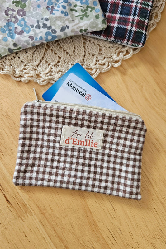 Mini Pochette plate - PERSONNALISEE