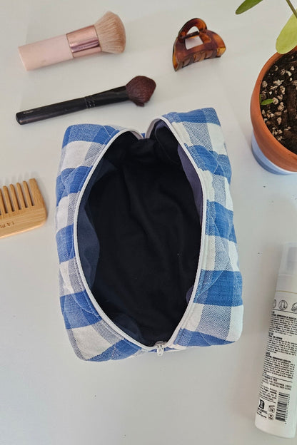 Trousse Willy - Vichy Bleu