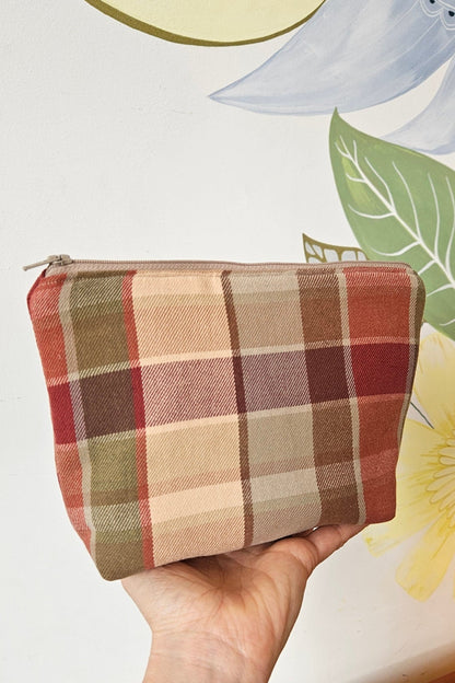 Trousse Tina - Marron et Beige