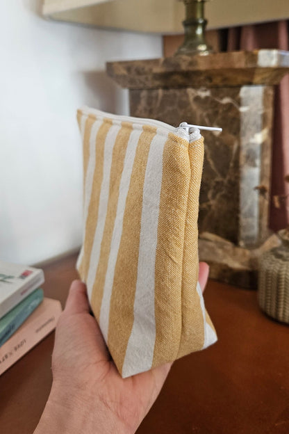 Trousse Tina - Jaune et Blanc