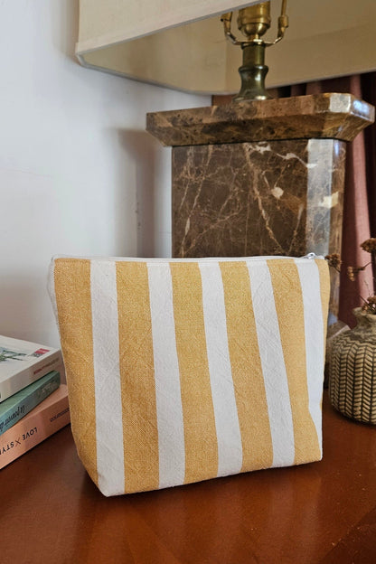 Trousse Tina - Jaune et Blanc