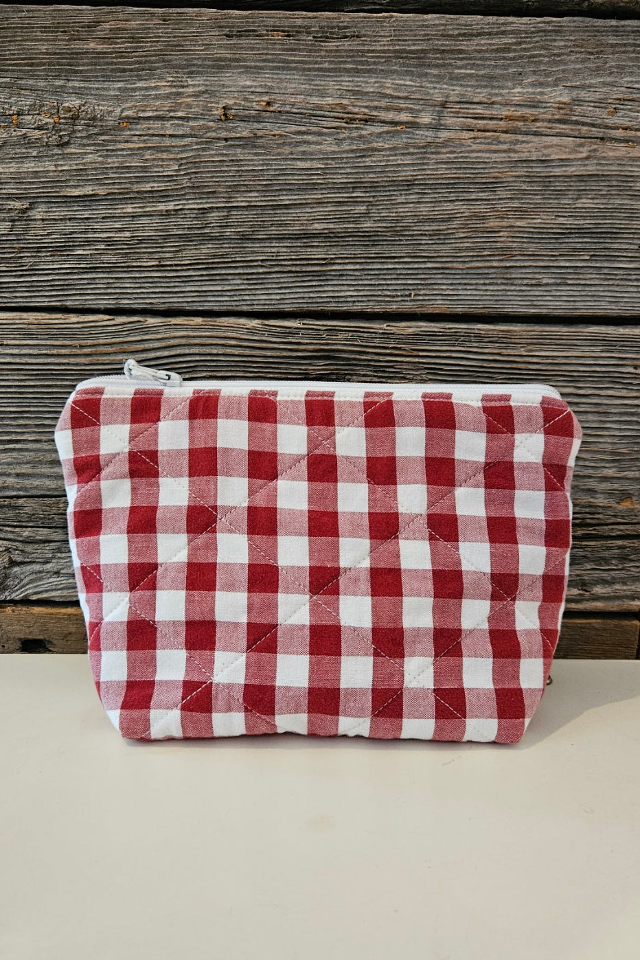 Trousse Tina - Vichy rouge