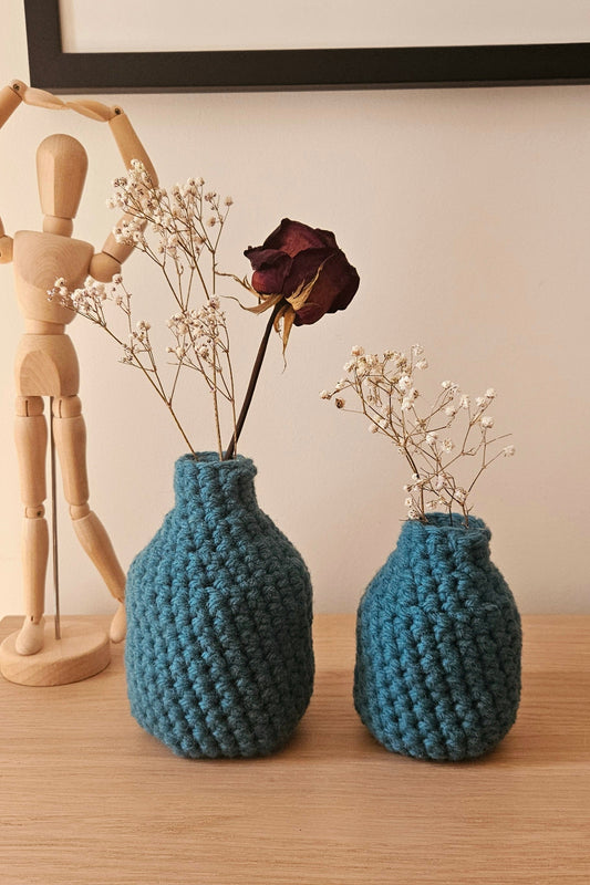 Vase en crochet Mini - Vert